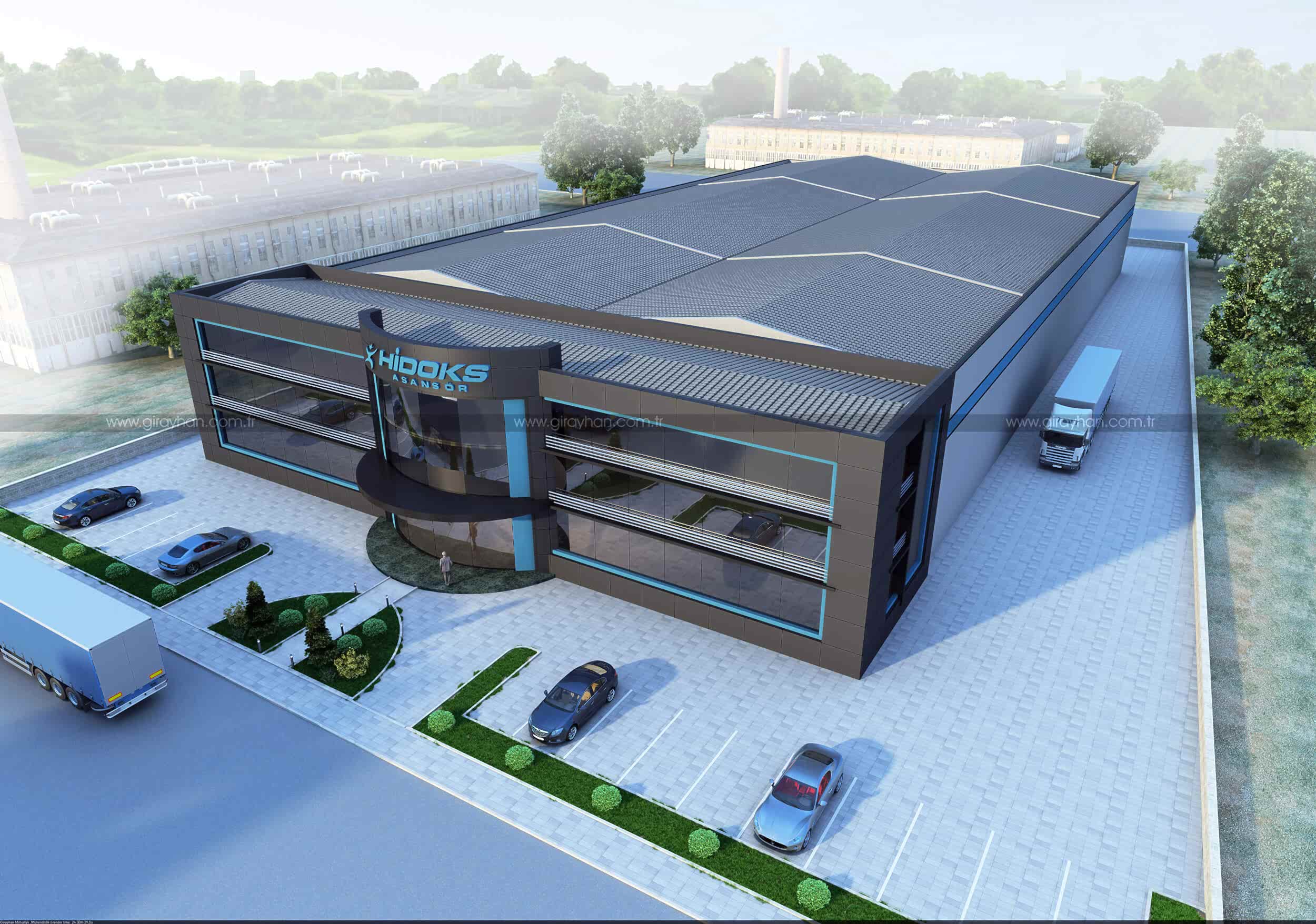 Hidoks Asansör Fabrika Girayhan Mimarlık
